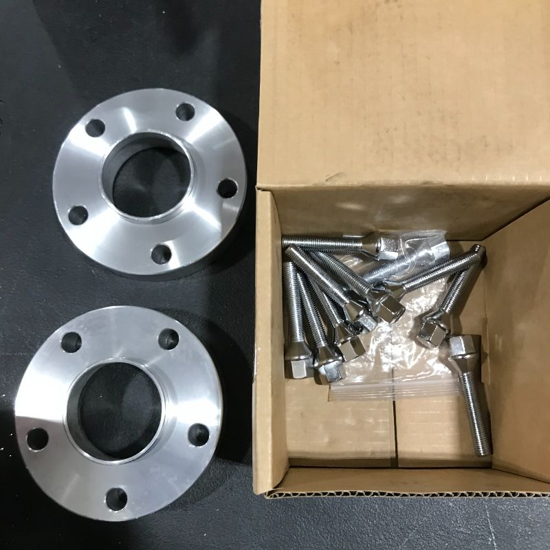 Photo 2 of 2X 30mm 5 Lug Hubcentric Wheel Spacers 5x120mm to 5x120mm fit for BMW 318ti 325i 325is 328i 328is with 12x1.5 Studs