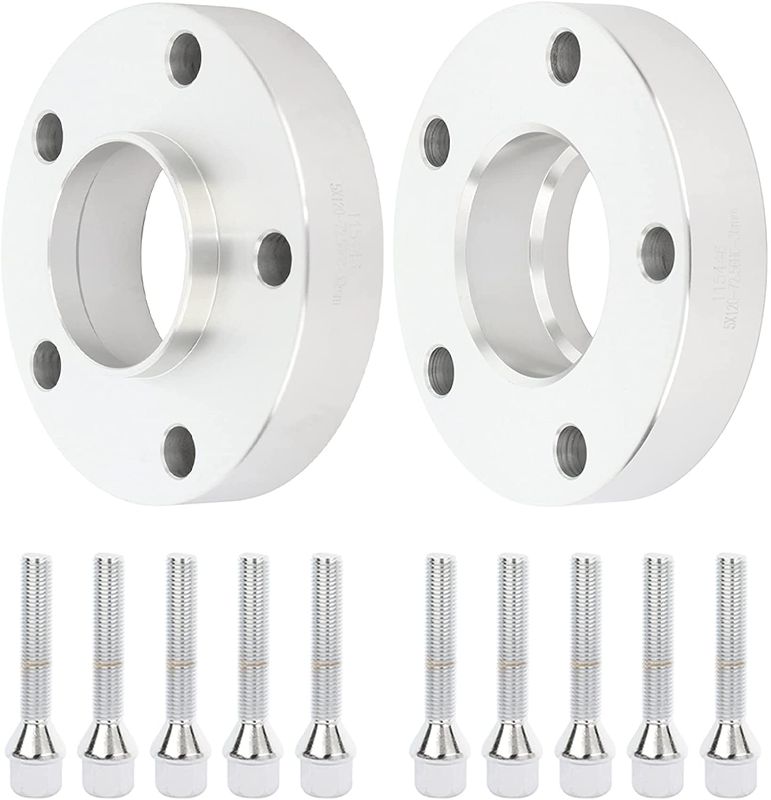 Photo 1 of 2X 30mm 5 Lug Hubcentric Wheel Spacers 5x120mm to 5x120mm fit for BMW 318ti 325i 325is 328i 328is with 12x1.5 Studs