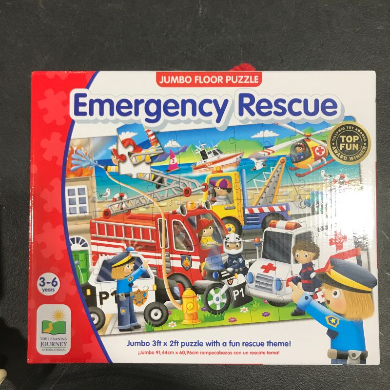 Photo 2 of emergency rescue jumbo floor puzzle