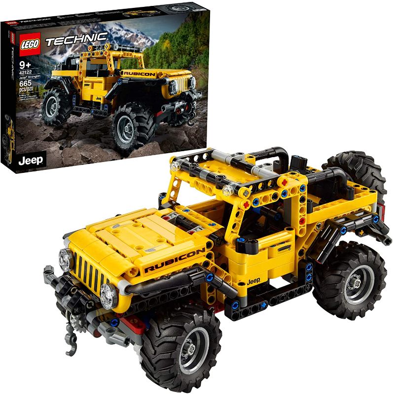 Photo 1 of LEGO Technic Jeep Wrangler 42122; an Engaging Model Building Kit for Kids Who Love High-Performance Toy Vehicles, New 2021 (665 Pieces) FACTORY SEALED BOX!