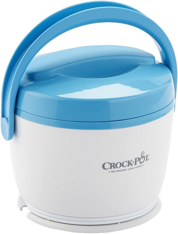 Photo 1 of Crock-Pot Lunch Crock Food Warmer, Blue 7.75 x 7.75 x 6 inches