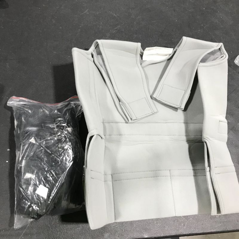 Photo 2 of Integrations 8 Pound Weighted Soft Vest, Extra Large, grey size: XL