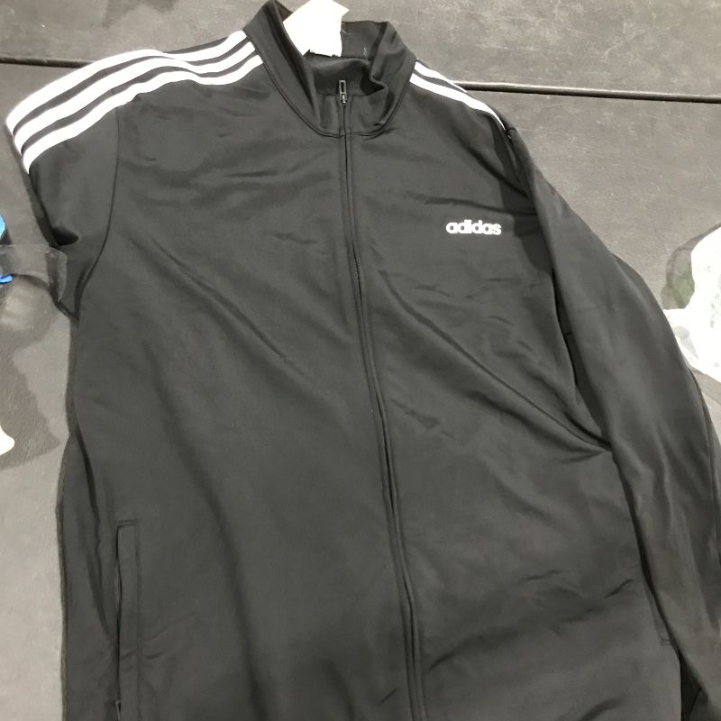 Photo 2 of adidas Men's Essentials Warm-Up 3-Stripes Track Top size: 2XL