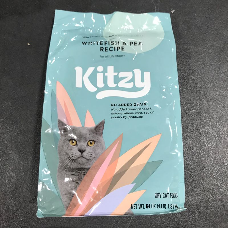 Photo 2 of Amazon Brand – Kitzy Dry Cat Food, No Added Grains (Turkey/Whitefish & Pea Recipe)