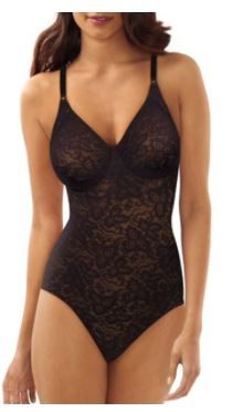 Photo 1 of Bali Lace ‘N Smooth® Body Shaper Black 40C Women's, 40C