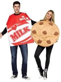 Photo 1 of Adult Cookies and Milk Costume, 