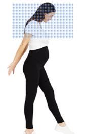 Photo 1 of Motherhood Maternity Women's Essential Stretch Full Length Secret Fit Belly Leggings, XL