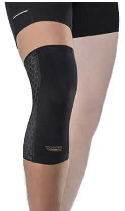 Photo 1 of Copper Fit Freedom Compression Knee Sleeve for Arthritis | Pain Relief size:large