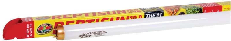 Photo 1 of Zoo Med ReptiSun 10.0 High Output UVB Fluorescent Bulb 36 Watts, 48-Inch