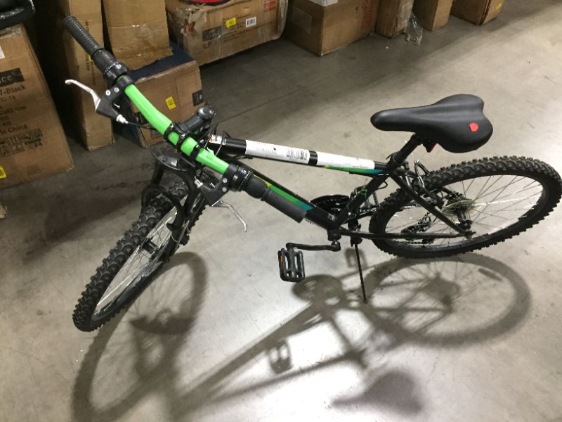 Photo 2 of Kent 24 In. Northpoint Boy's Mountain Bike, Black/Green