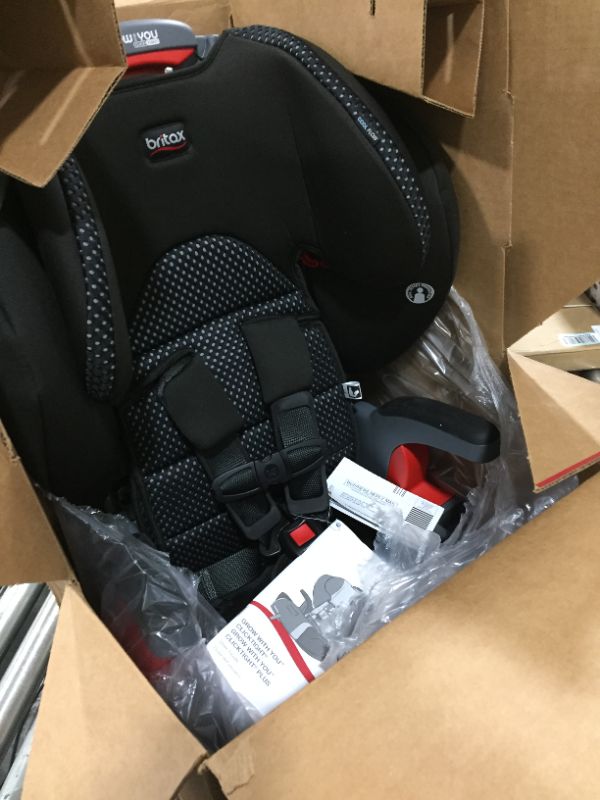 Photo 2 of Britax Grow with You ClickTight Harness-2-Booster Car Seat, Cool Flow Gray