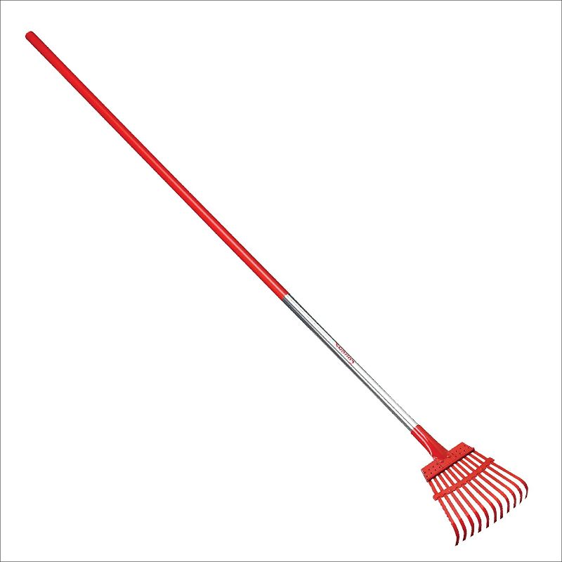 Photo 1 of Corona RK 62060 Fixed Tine Shrub Rake, Aluminum Handle, 8-Inch Wide