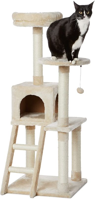 Photo 1 of  Cat Tree with Platform, Scratching Posts, X-Large Size
