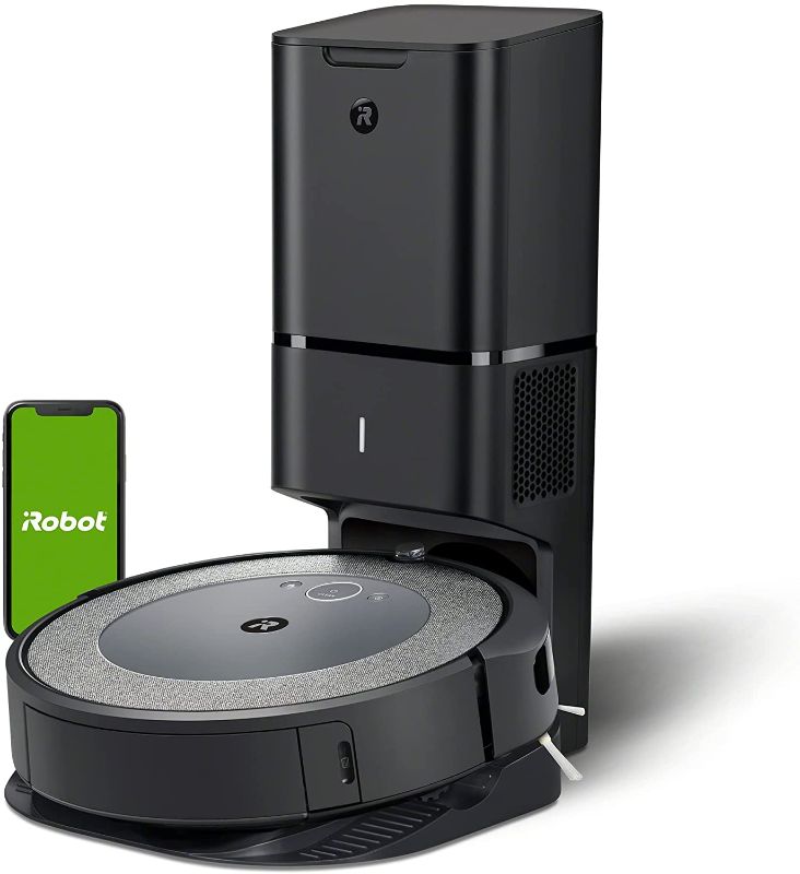 Photo 1 of iRobot Roomba i3+ (3550) Robot Vacuum with Automatic Dirt Disposal Disposal - Empties Itself for up to 60 days, Wi-Fi Connected Mapping, Works with Alexa, Ideal for Pet Hair, Carpets
