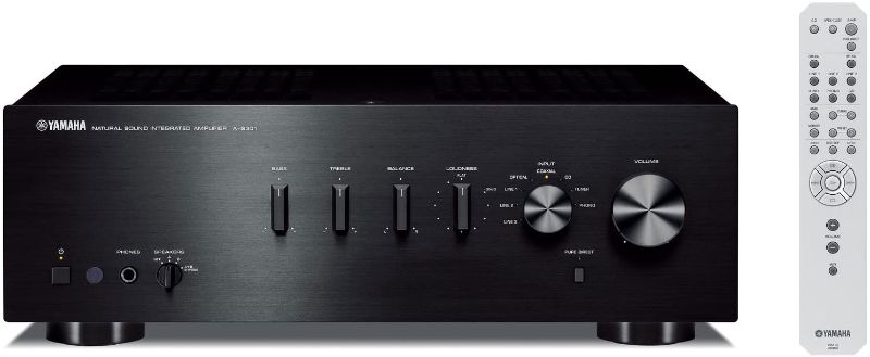 Photo 1 of Yamaha  Natural Sound Integrated Stereo Amplifier (Black)
