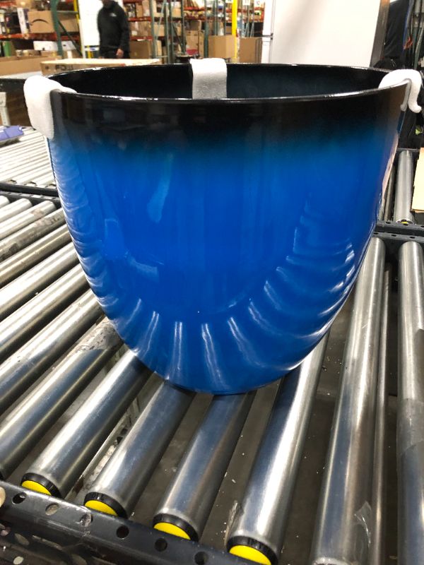 Photo 1 of Gardener Select EPR15-204 Planter, 15", Blue
