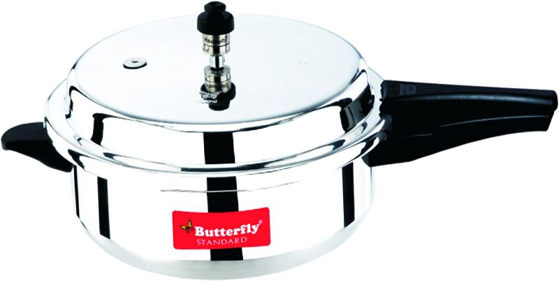 Photo 1 of Butterfly SP-SP Standard Plus Aluminum Senior Pan Pressure Cooker, 5.5-Liter
