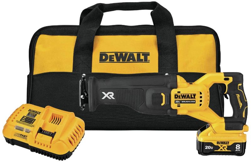 Photo 1 of DEWALT 20V MAX XR Reciprocating Saw Kit, Power Detect Tool Technology (DCS368W1)
