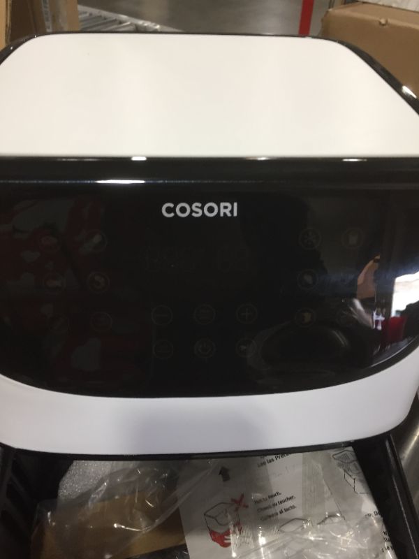 Photo 2 of COSORI Air Fryer Max XL(100 Recipes) Digital Hot Oven Cooker, One Touch Screen with 13 Cooking Functions, Preheat and Shake Reminder, 5.8 QT, Creamy White
