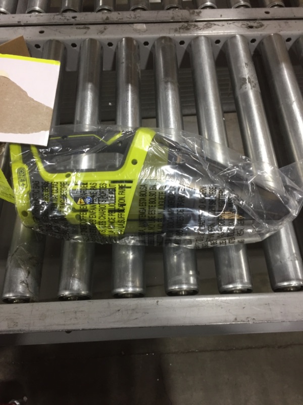 Photo 2 of Ryobi P7131 One+ 18V Lithium Ion Battery Powered Cordless Dry Debris Hand Vacuum with Crevice Tool (Batteries Not Included / Power Tool Only)
