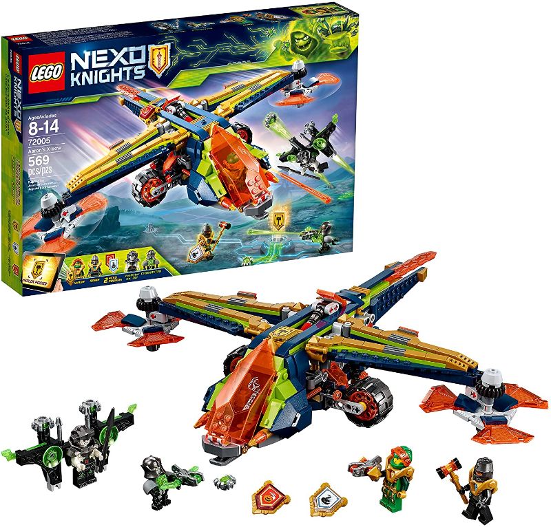 Photo 1 of LEGO NEXO KNIGHTS Aaron's X-bow 72005 Building Kit (569 Piece)
