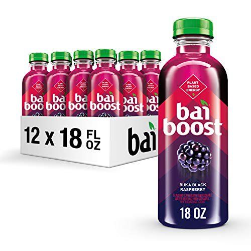 Photo 1 of Bai Boost Buka Black Raspberry, Antioxidant Infused Beverage, 18 fl oz bottle (Pack of 12)--- BEST BY MAY-26-2022
