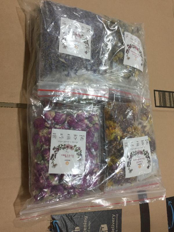 Photo 2 of Decopom 18 Pack Chrysanthemum Dried Flowers
