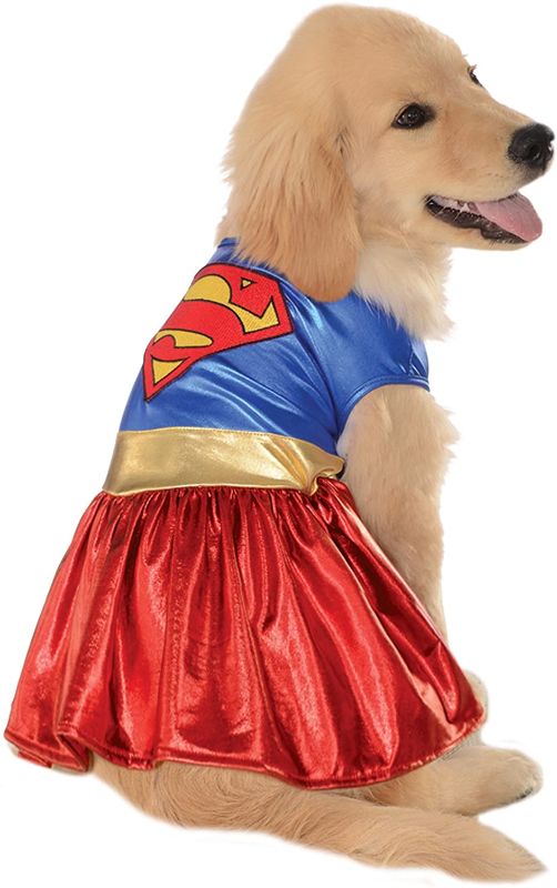 Photo 1 of Rubies Costume DC Heroes and Villains Collection Pet Costume, X-Large, Supergirl
