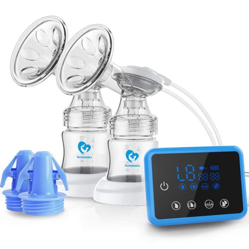 Photo 1 of Bellababy Double Electric Breast Feeding Pumps Pain Free Strong Suction Power Touch Panel High Definition Display,Come with 24mm Flanges
