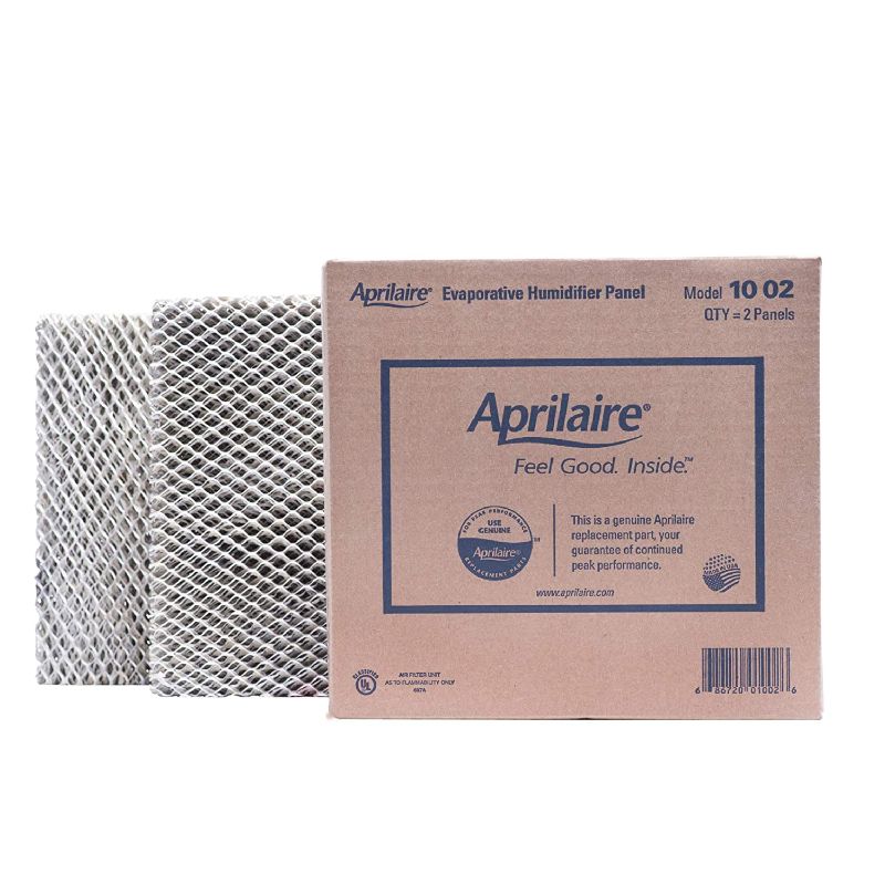 Photo 1 of Aprilaire - 10 A2 10 Replacement Water Panel for Whole House Humidifier Models 110, 220, 500, 500A, 500M, 550, 550A, 558 (Pack of 2) Aluminum
