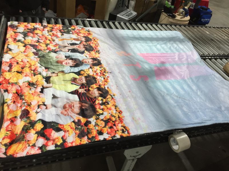 Photo 1 of aoxinguji kpop bts blanket 80in x 60in