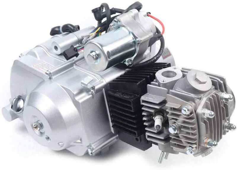 Photo 1 of 125cc Engine 4 Stroke Motor 3 Speed Reverse Semi Auto for ATV Quad Bike Buggy 4 Wheeler B Lawn Mower Engine
