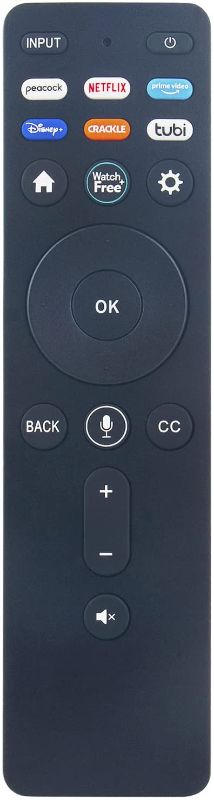 Photo 1 of New Replacement Voice Remote Control XRT260 fit for Vizio V-Series and M-Series 4K HDR Smart TV with Shortcut App Keys Peacock Netflix PrimeVideo Disney+ Crackle TUBI Watchfree ?Version 2?