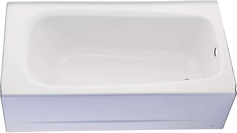 Photo 1 of American Standard 0255.112.020 New Salem Soaking Bathtub Right Hand Outlet, 5-Feet, White