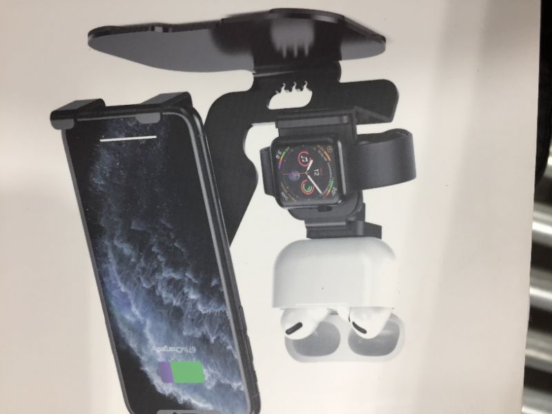 Photo 1 of multi-functional apple charging watch stand for apple watch airpods iphone ipad