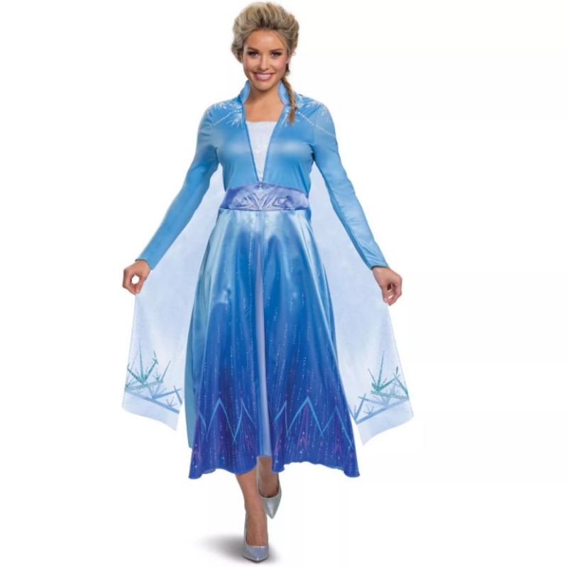 Photo 1 of Frozen Frozen 2 Elsa Deluxe Adult Costume Size Large