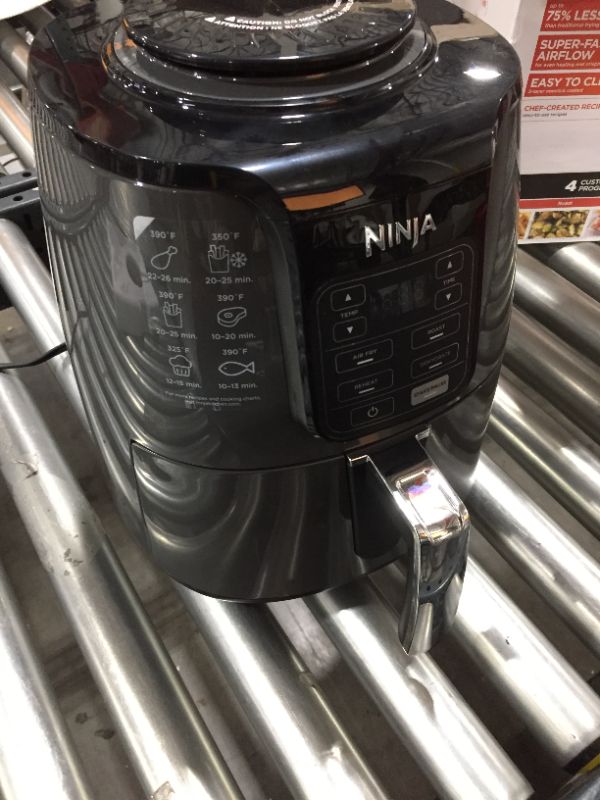 Photo 3 of Ninja AF101 Air Fryer, 4 Qt, Black/gray