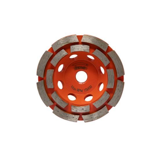 Photo 1 of 2 Ridgid 4" Diamond Cup Wheel AWD40 open package Fision Technology Concrete Grid