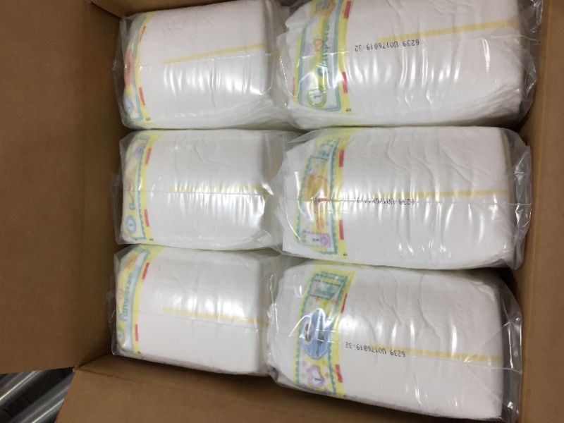 Photo 1 of Pampers Swaddlers Diapers, Size 1, 216 Diapers