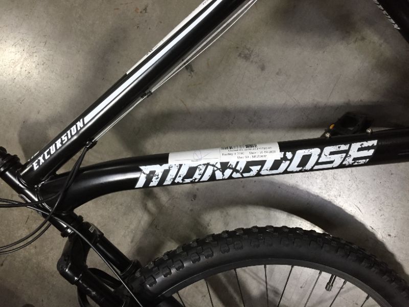Photo 1 of Mongoose Excursion Men's Mountain Bike, 29 Inch Wheels, 21 Speeds, Black / White