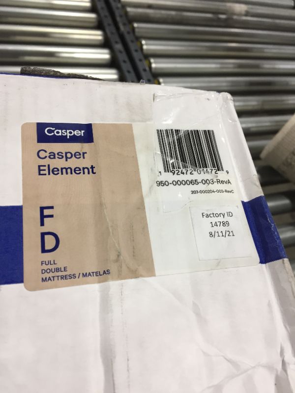 Photo 2 of CASPER ELEMENT Mattress - Full
