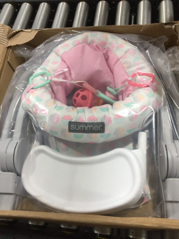 Photo 2 of Summer Infant Learn to Sit Stages 3 Position Floor Booster Seat - Pink
