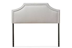 Photo 1 of Baxton Studio Avignon Upholstered Queen Headboard BBT6566-Greyish Beige-full HB
