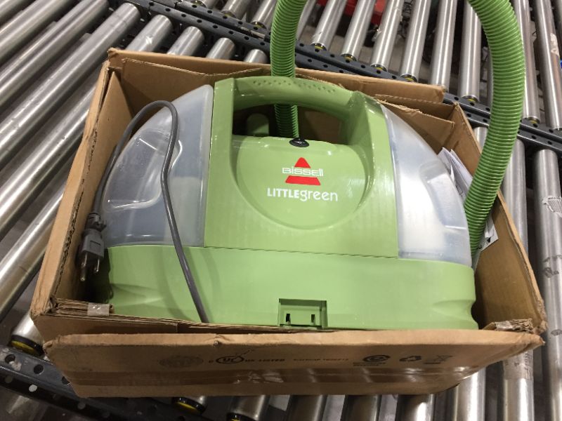 Photo 2 of BISSELL Little Green Multi-Purpose Portable Carpet and Upholstery Cleaner, 1400B
