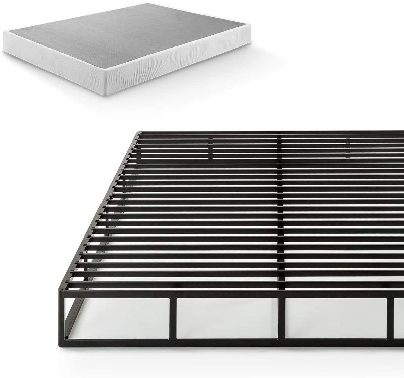 Photo 1 of  Zinus Quick Lock Metal Box Spring 7.5 Inch Mattress Foundation / Strong Metal St

