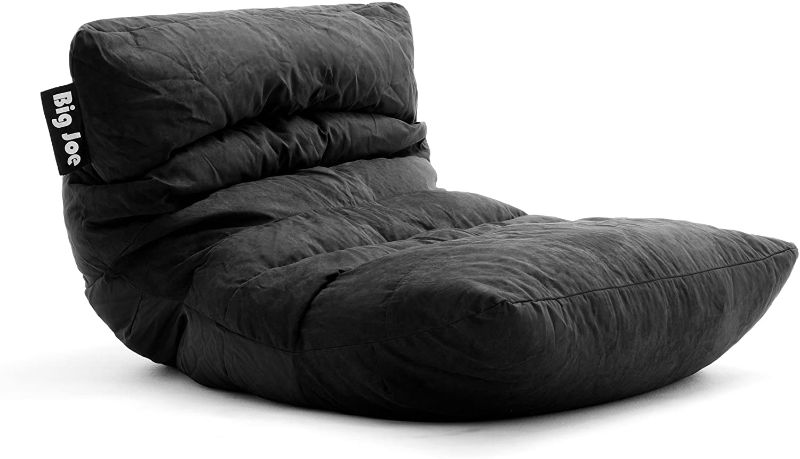 Photo 1 of Big Joe Roma Bean Bag Chair, Black