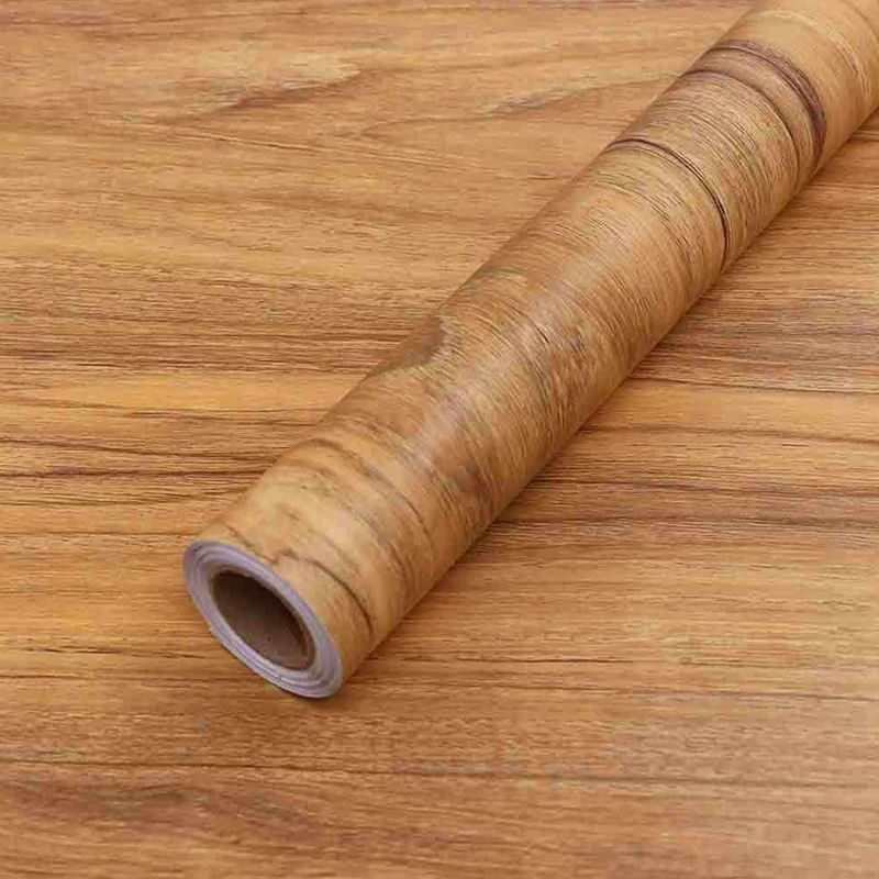 Photo 1 of 15.7" ×118" Wood Grain Wallpaper Peel and Stick Vinyl Film Self Adhesive Decor Wall Paper for Cabinet Drawer Shelf Liner Easy to Clean