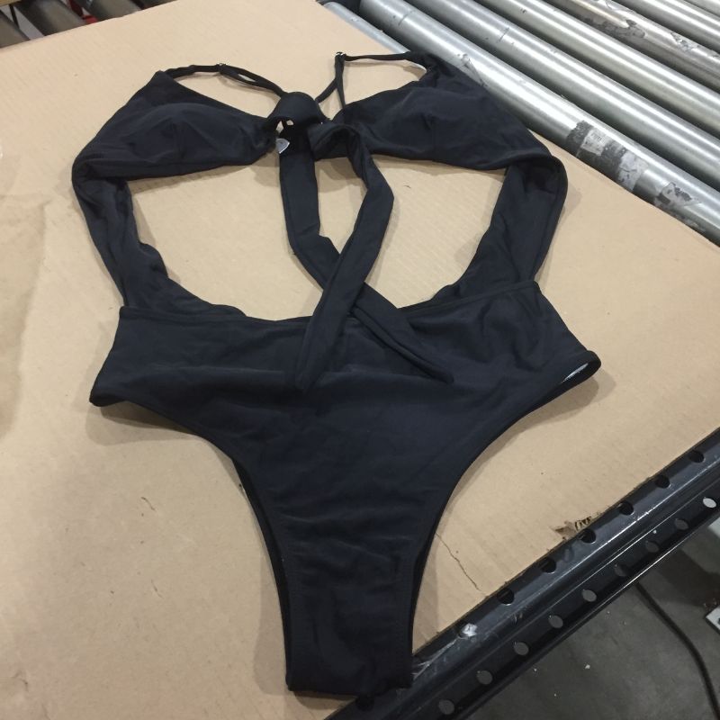 Photo 1 of Back women swimming suit... Large...