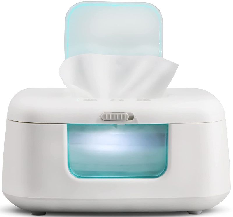 Photo 1 of TinyBums Baby Wipe Warmer & Dispenser with LED Changing Light & On/Off Switch - Jool Baby
