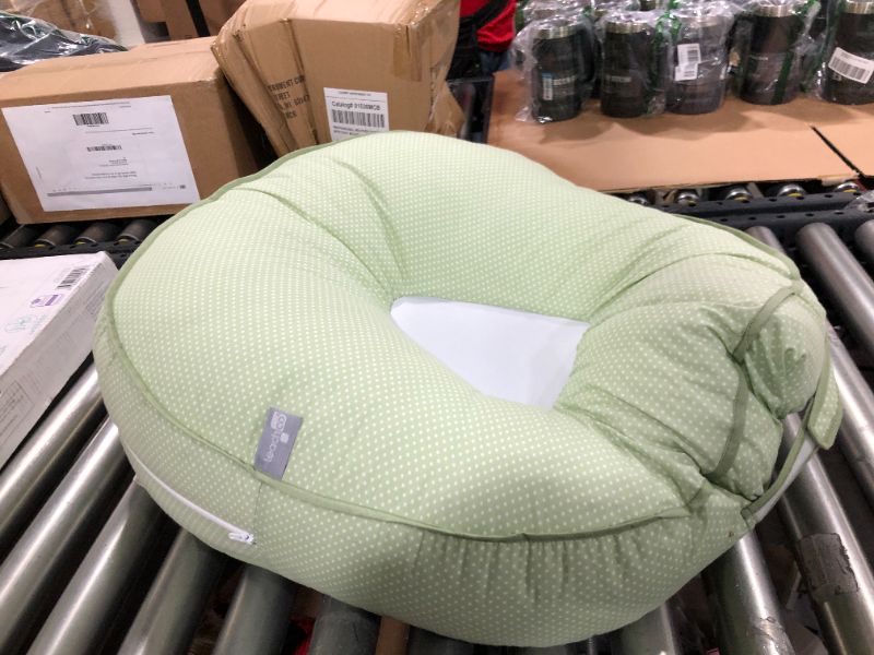 Photo 2 of Leachco Podster Sling-Style Infant Seat Lounger, Sage Pin Dot
